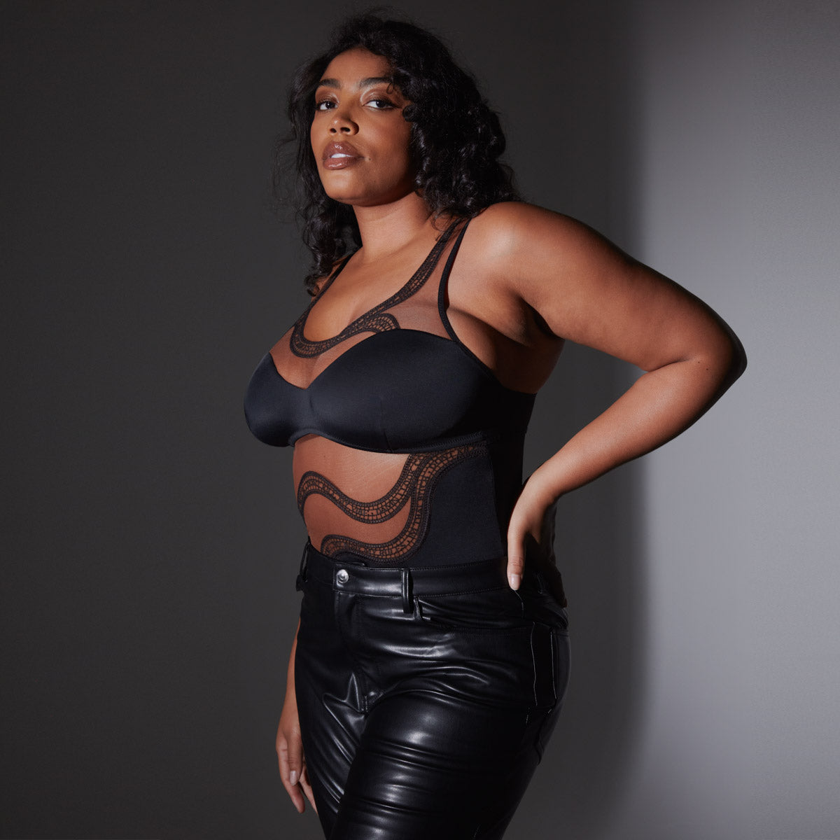 Manifesto Bodysuit - Toffee