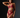 Kane Garter With Removable Choker - Ruby