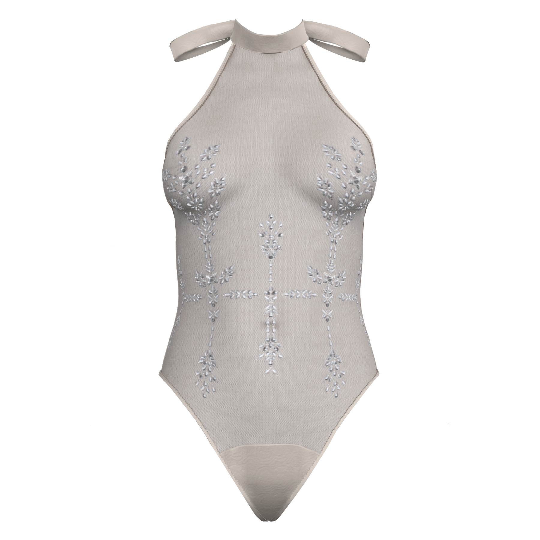 Dripping in Jewels Bodysuit - Available in Multiple Nudes