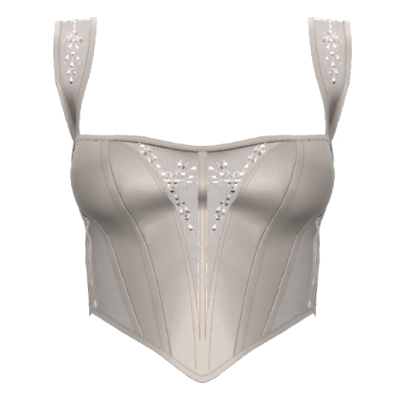 Dripping in Jewels Corset - Available in Multiple Nudes