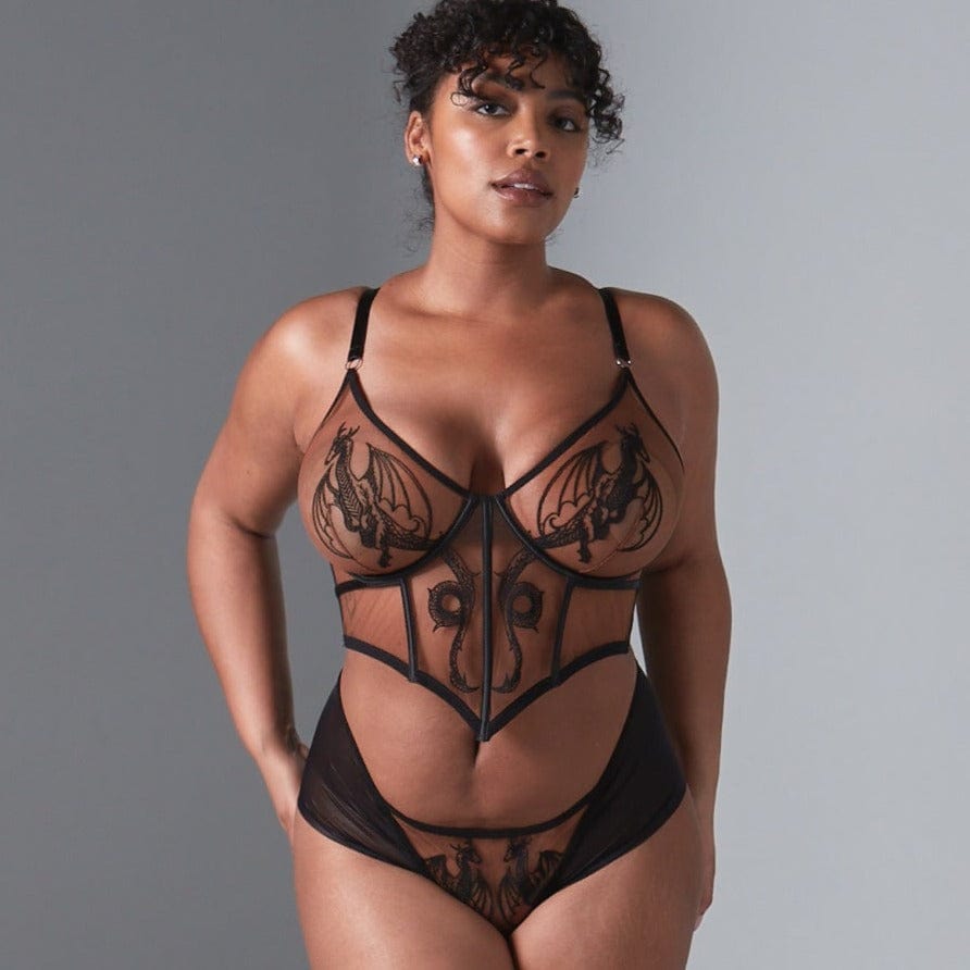 Dracona Bodice - Available in Multiple Nudes