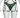Strapped in Thigh Garters - Emerald