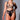 Medusa High-Waisted Bikini - Biscotti