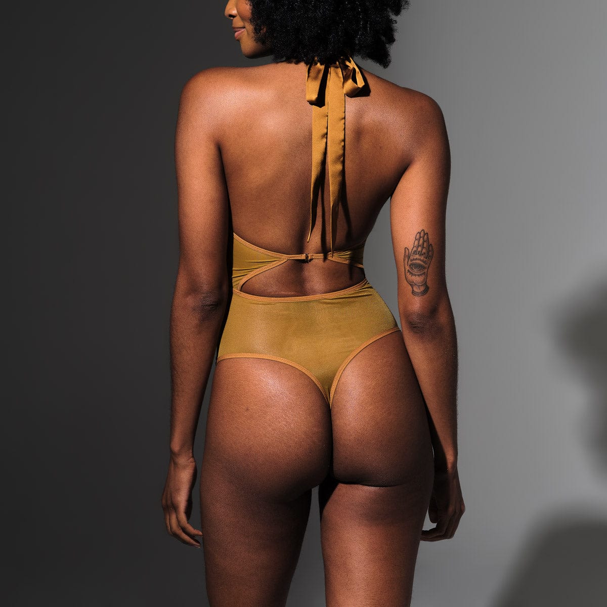 Medusa Bodysuit - Liquid Gold - FINAL SALE