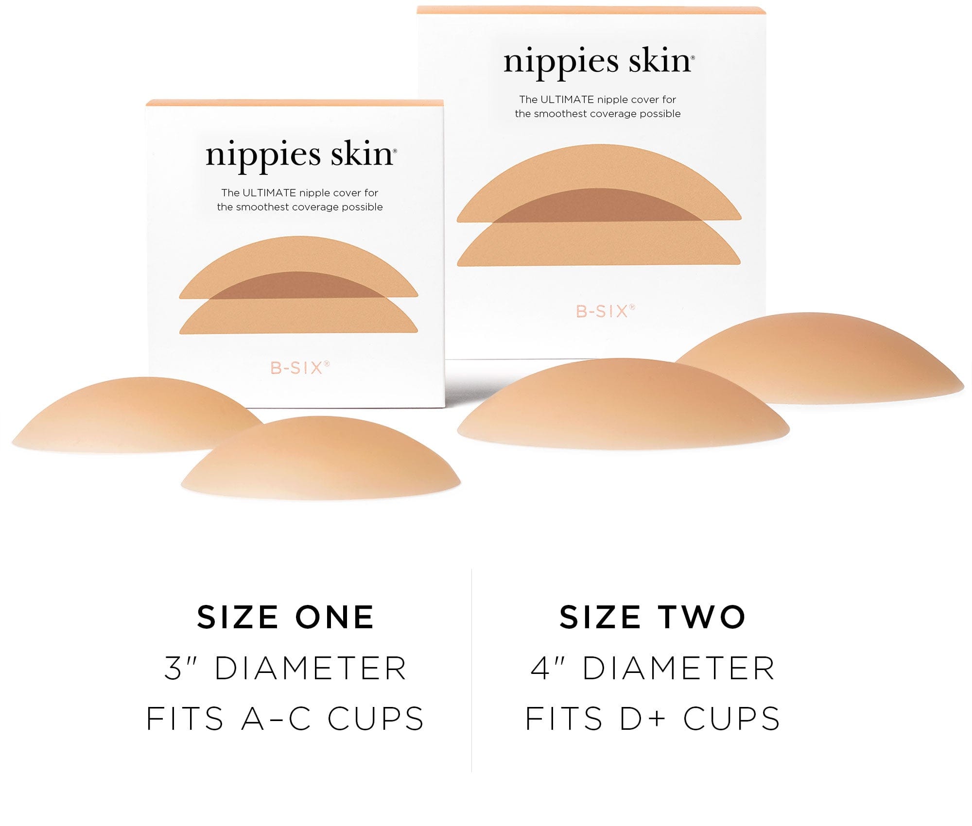 B-Six Nippies Skin Adhesive Nipple Covers ~ Caramel – Show Me Your