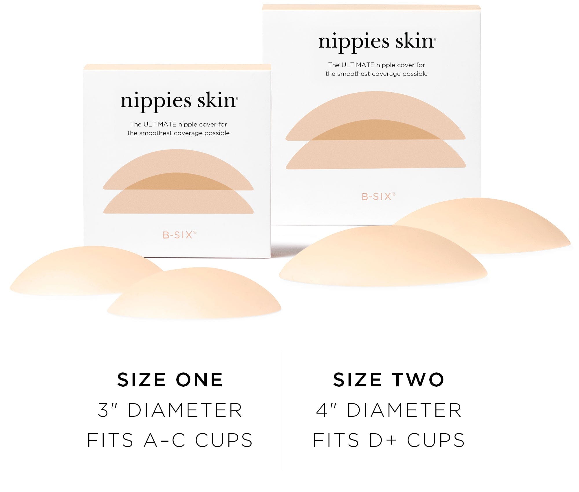 Nippies - Available in 4 Nudes