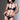 Ceres Thong & Removable Choker - Black