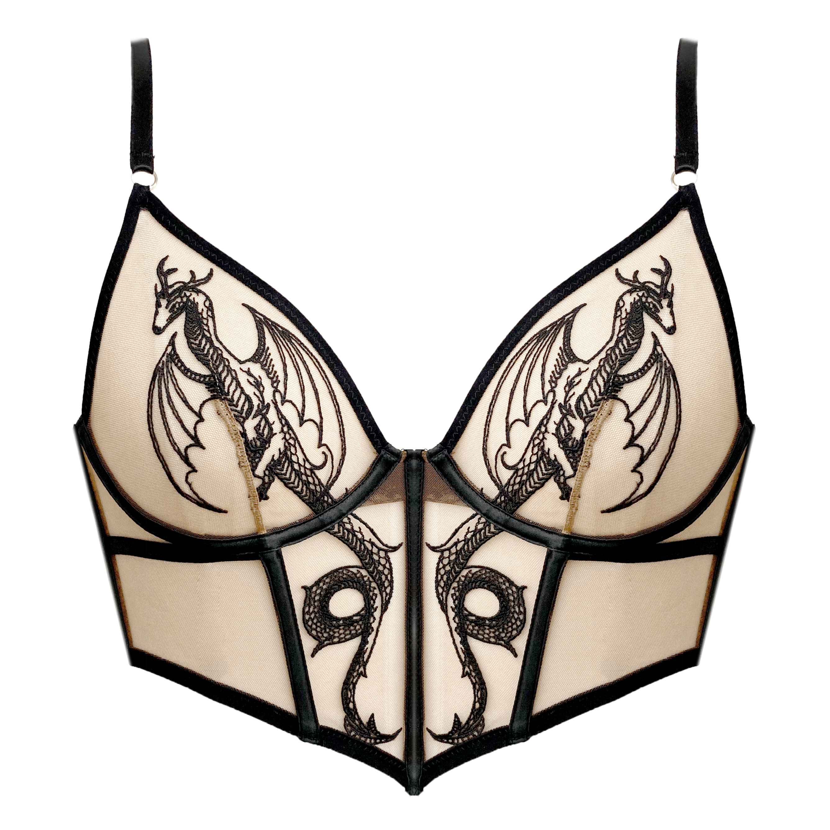 Dracona Bodice (Available in 2 Nudes)