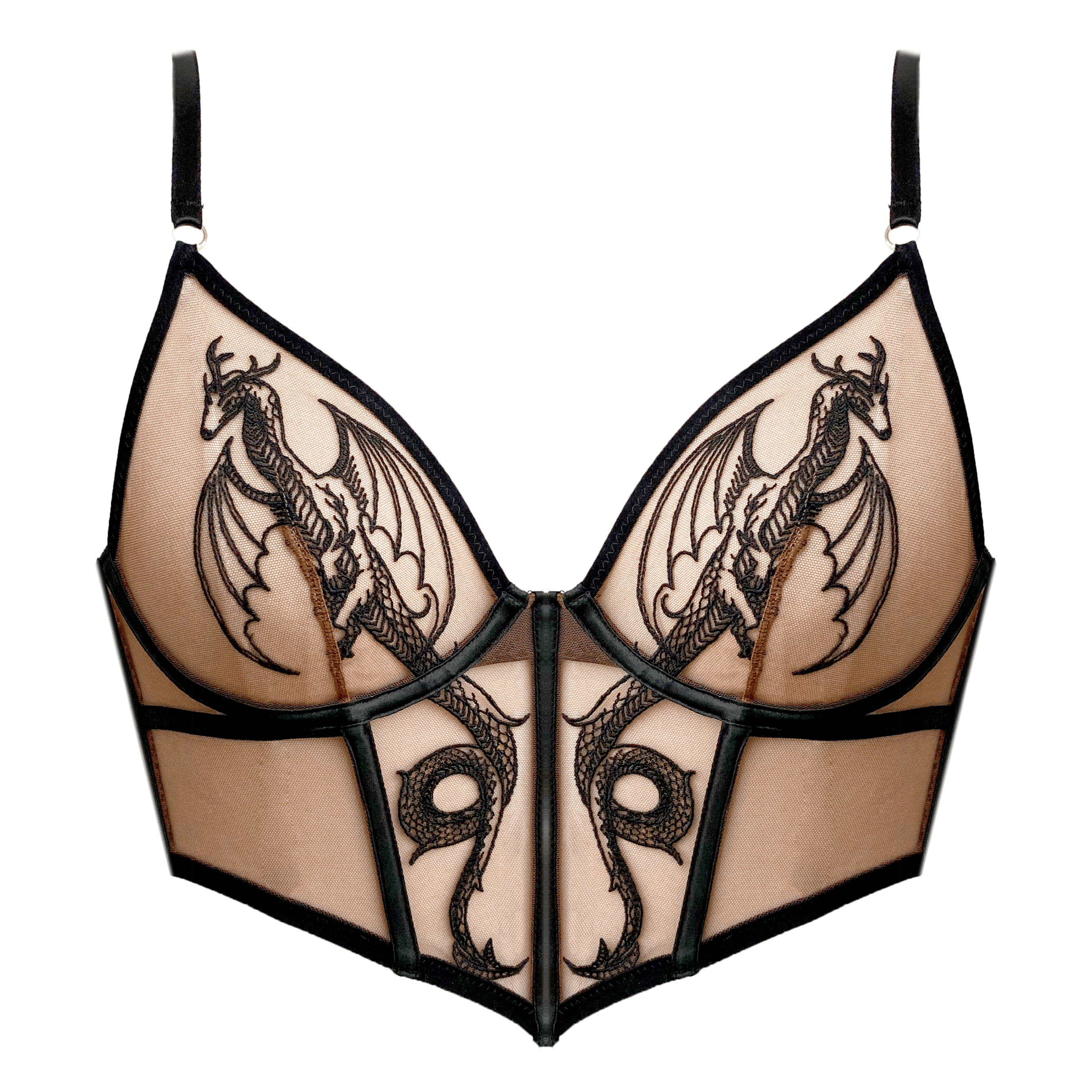 Dracona Bodice (Available in 2 Nudes)