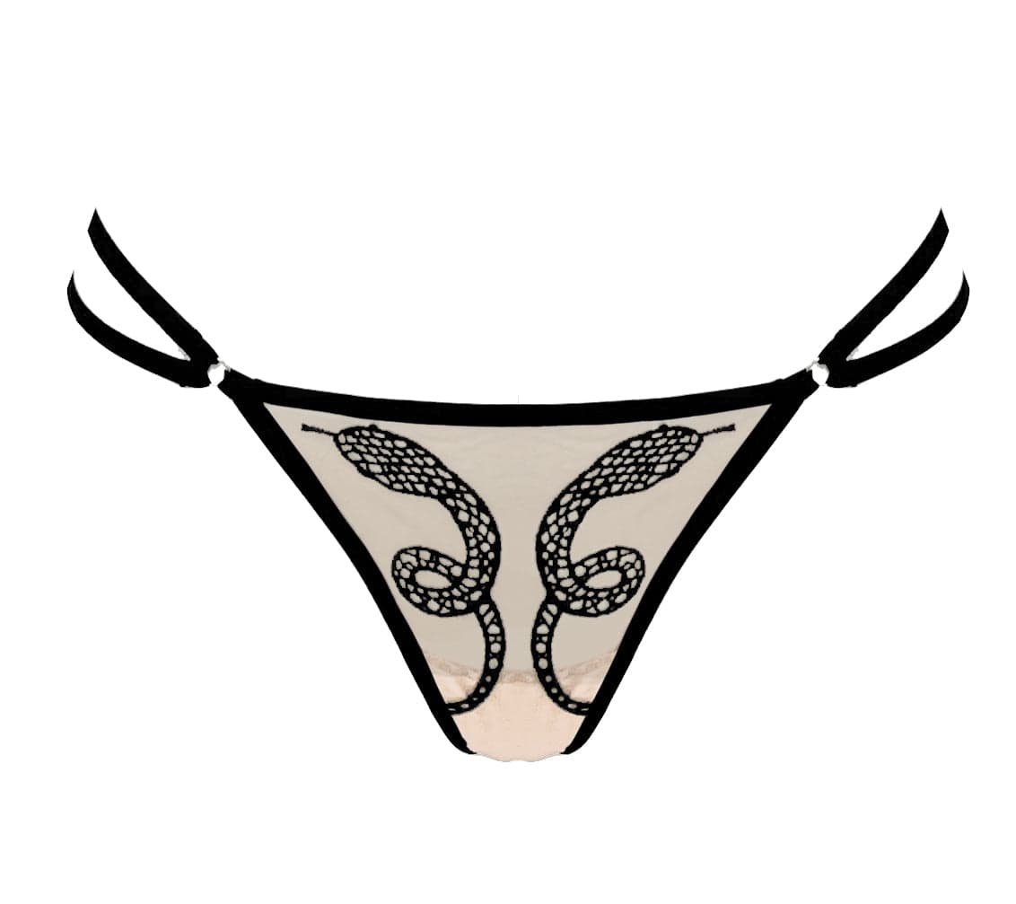 Medusa Thong - Biscotti