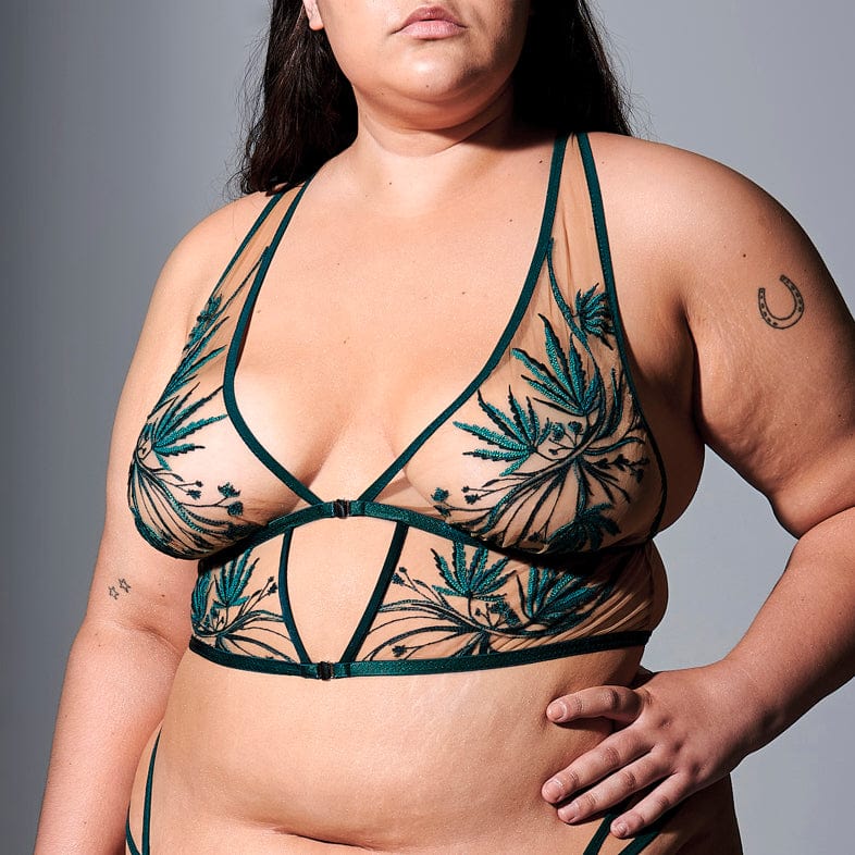 Brooklyn Haze Bralette - Butterscotch