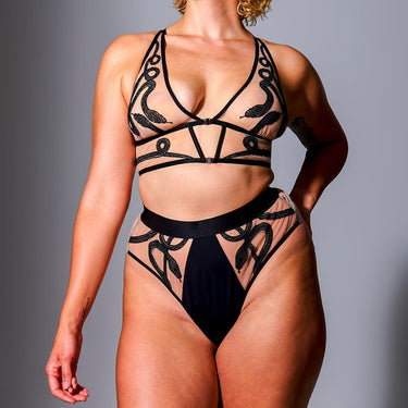 Medusa Bralette Biscotti Thistle and Spire Lingerie