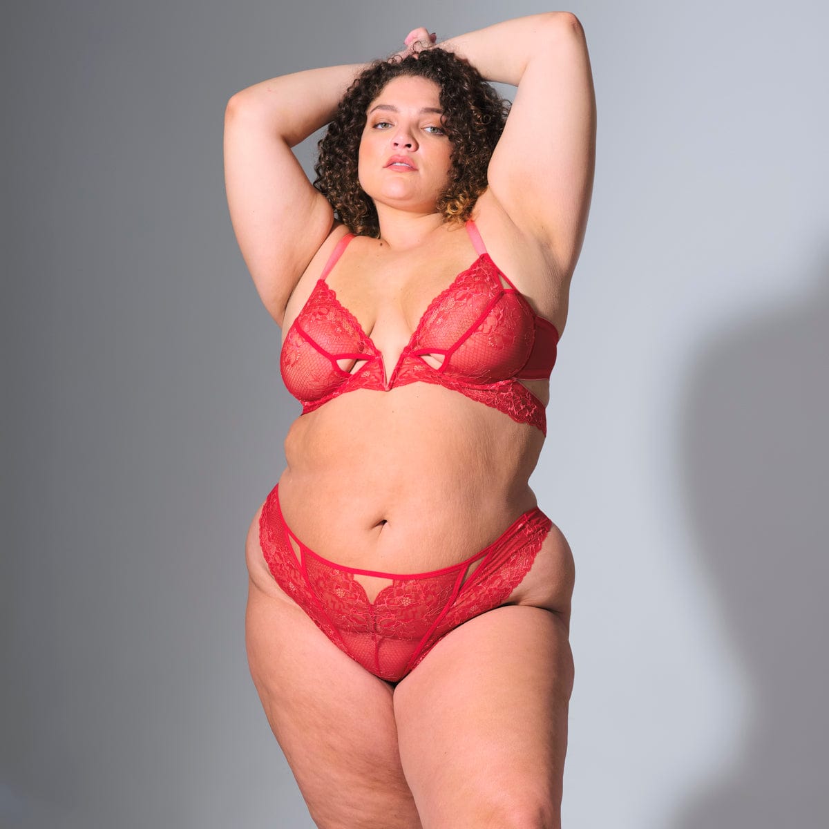 Kane V-wire Bra - Chili - FINAL SALE
